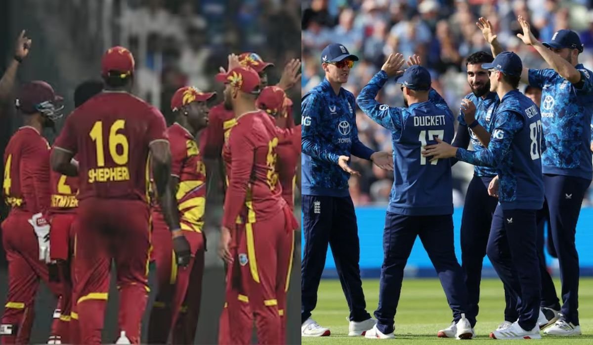 England Cricket Team vs West Indies Cricket Team Timeline